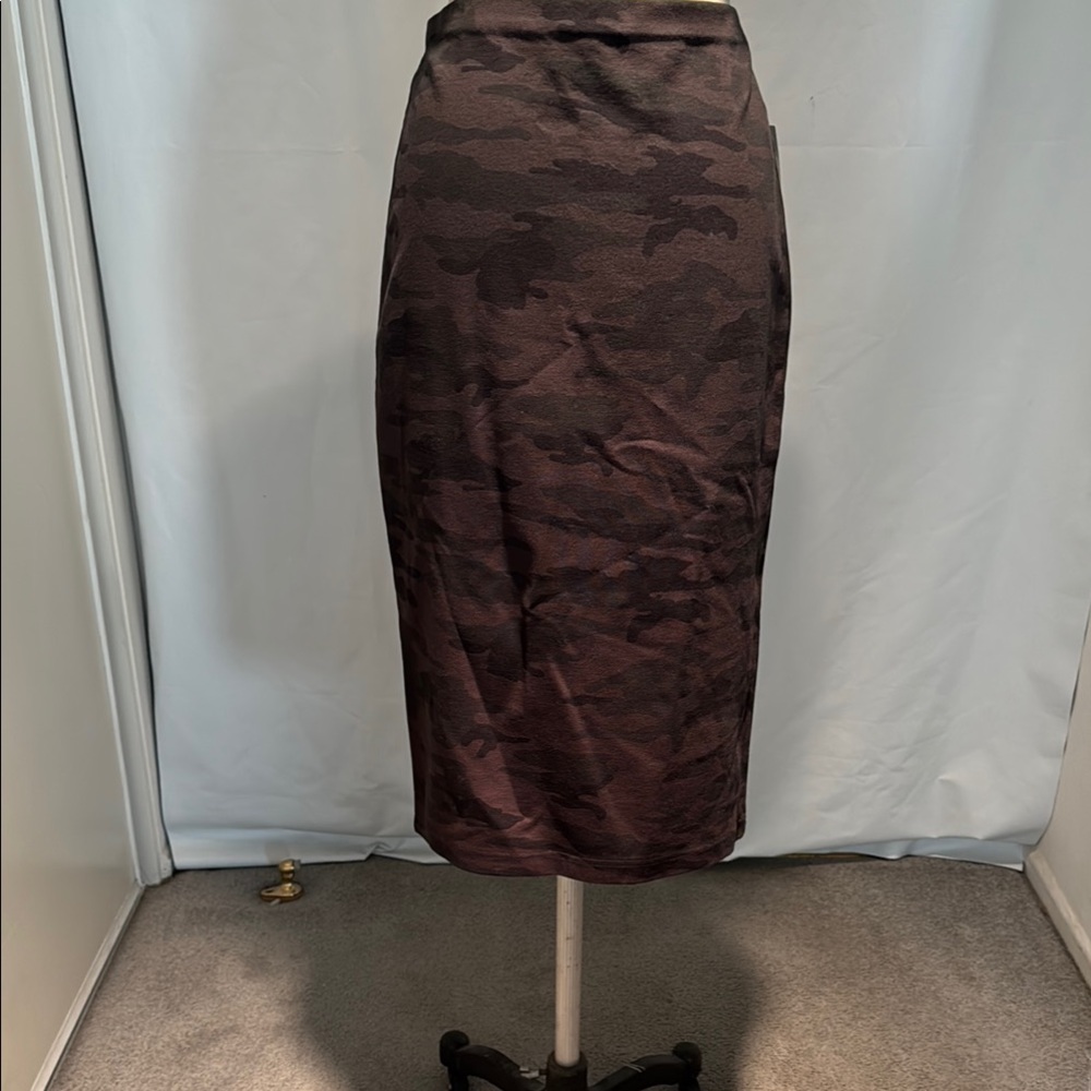 Sanctuary Green and Black Midi Pencil Skirt for Cocktail